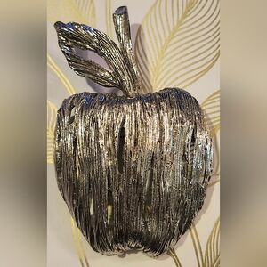 Vintage Erwin Pearl Apple Brooch & Pendant (Large!)